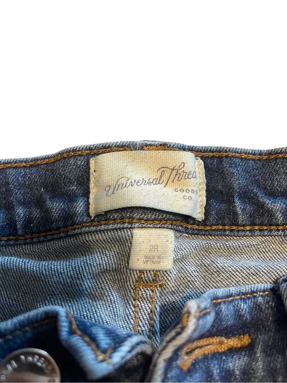 Universal Thread Mid-Rise Slim Blue Denim Jeans - Picture 5 of 5
